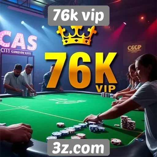 Recursos exclusivos que atraem jogadores ao 76k vip